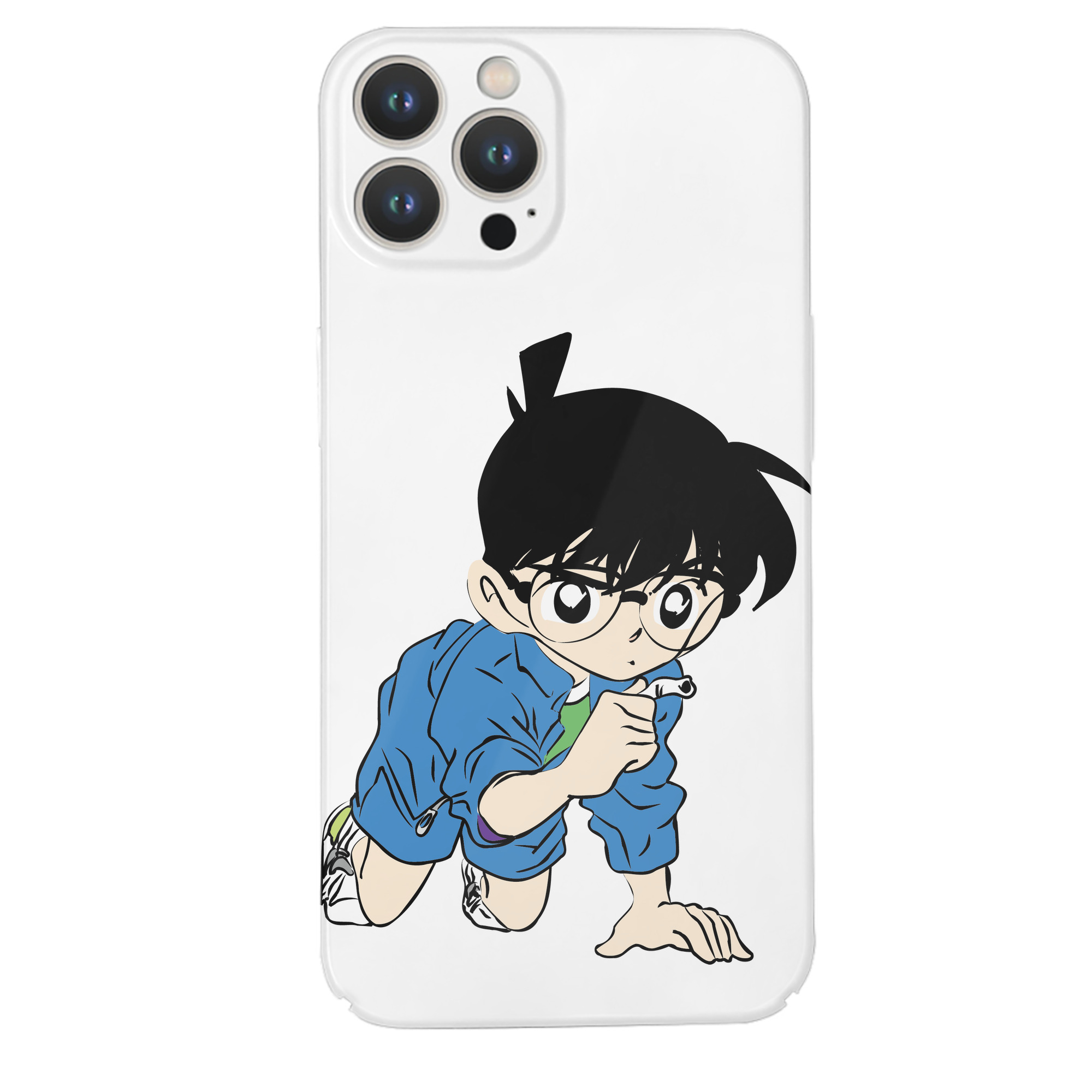 （画像用） 名探偵コナン 江戸川 コナン Detective Conan Conan Edogawa 【iPhone 14シリーズ対応】ハードケース